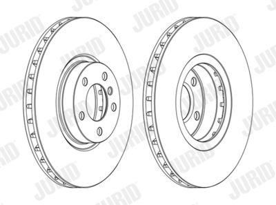 562520JC1 JURID Тормозной диск