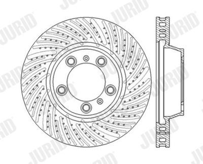 562589JC1 JURID Тормозной диск