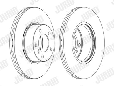 562618JC1 JURID Тормозной диск