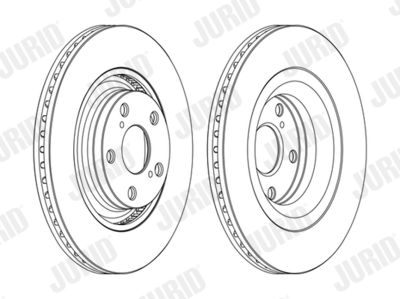 562726JC1 JURID Тормозной диск