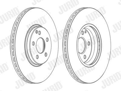 562728JC JURID Тормозной диск