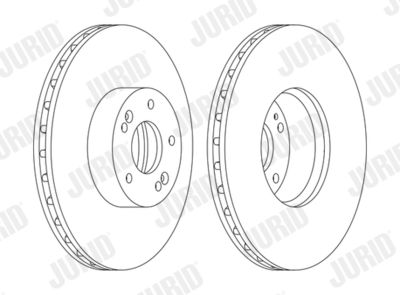 562778JC1 JURID Тормозной диск