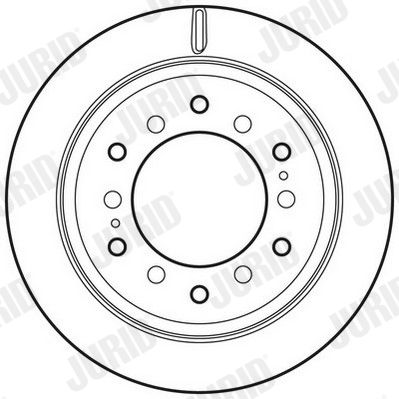 562827JC JURID Тормозной диск