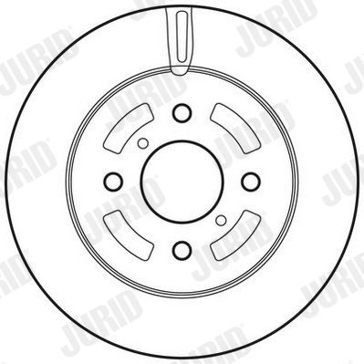 562833JC JURID Тормозной диск