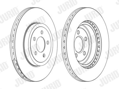 562868JC1 JURID Тормозной диск