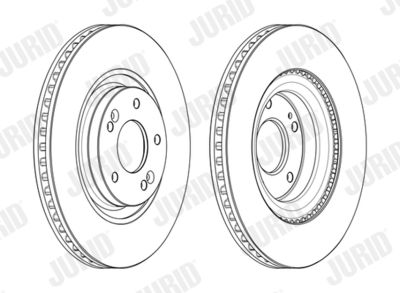 562987JC JURID Тормозной диск