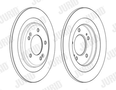 563000JC JURID Тормозной диск