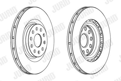 563062JC JURID Тормозной диск
