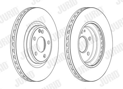 563163JC JURID Тормозной диск