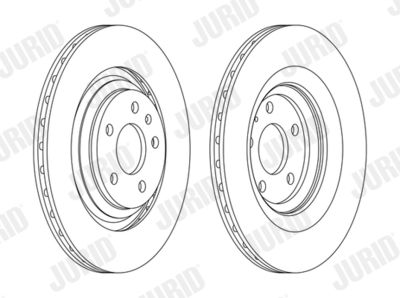 563164JC JURID Тормозной диск