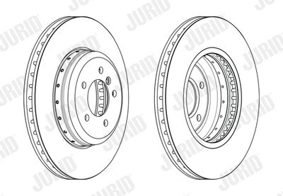 563201JVC1 JURID Тормозной диск