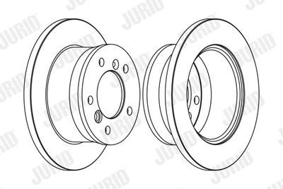567761J JURID Тормозной диск