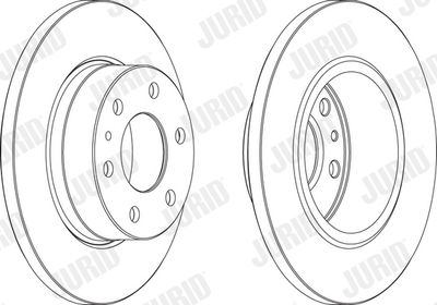 569162J JURID Тормозной диск