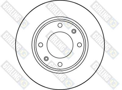 6012173 GIRLING Тормозной диск