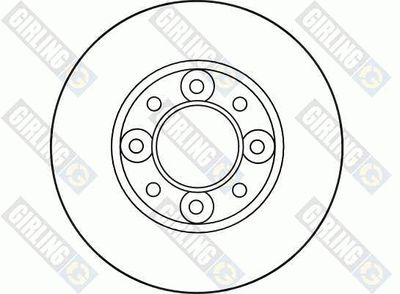 6013013 GIRLING Тормозной диск