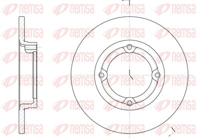 601400 REMSA Тормозной диск