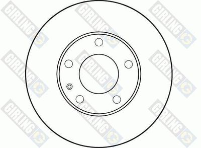 6015563 GIRLING Тормозной диск