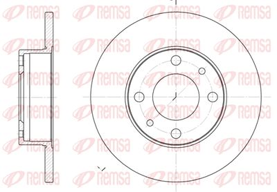 603000 REMSA Тормозной диск