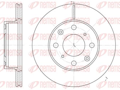 603810 REMSA Тормозной диск