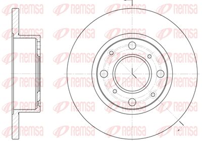 604100 REMSA Тормозной диск