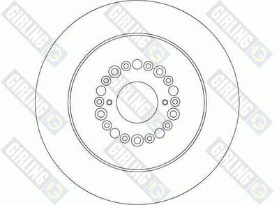 6042892 GIRLING Тормозной диск