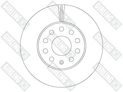 6069035 GIRLING Тормозной диск