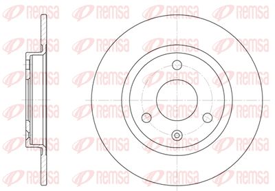 607000 REMSA Тормозной диск