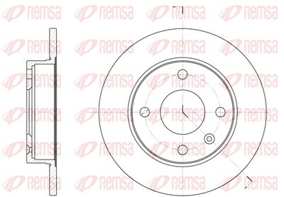 609400 REMSA Тормозной диск