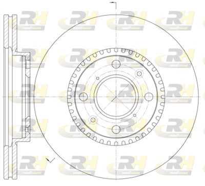 6100210 ROADHOUSE Тормозной диск