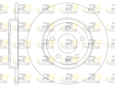 6101100 ROADHOUSE Тормозной диск