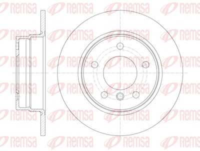 6101300 REMSA Тормозной диск