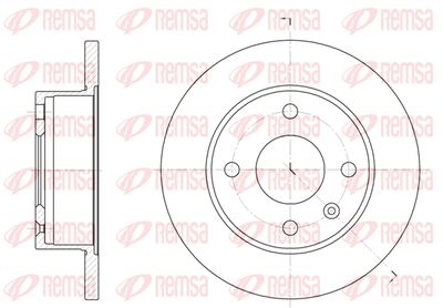 610300 REMSA Тормозной диск