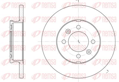 610400 REMSA Тормозной диск
