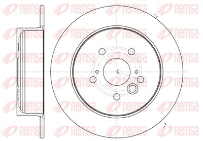 6108900 REMSA Тормозной диск