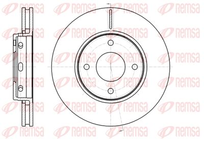 6109710 REMSA Тормозной диск
