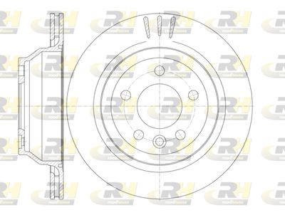 6116010 ROADHOUSE Тормозной диск