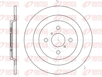 6117300 REMSA Тормозной диск