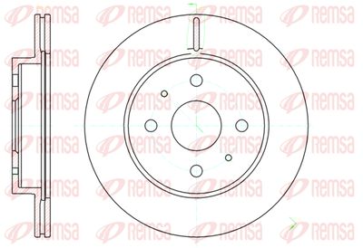 6119010 REMSA Тормозной диск