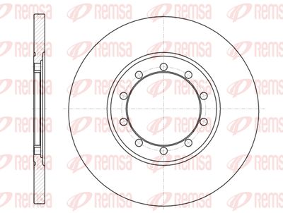 6120100 REMSA Тормозной диск
