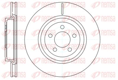 6126910 REMSA Тормозной диск