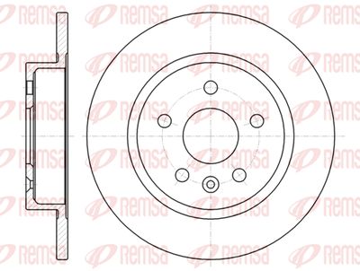 6131600 REMSA Тормозной диск