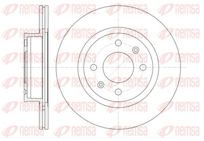 6136510 REMSA Тормозной диск