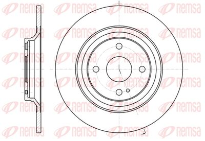 6137900 REMSA Тормозной диск