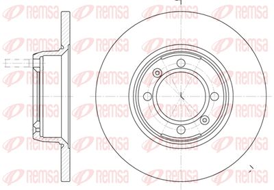 614200 REMSA Тормозной диск