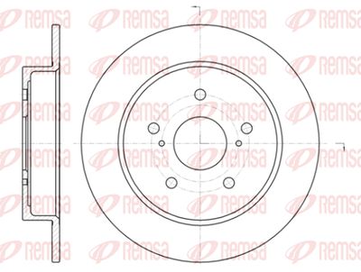 6142500 REMSA Тормозной диск