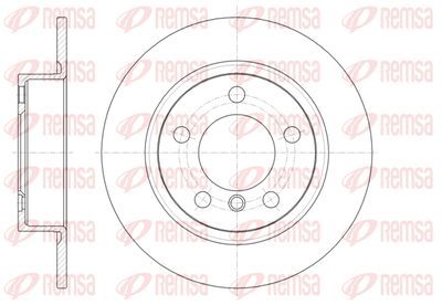 6144100 REMSA Тормозной диск
