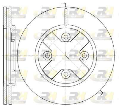614510 ROADHOUSE Тормозной диск