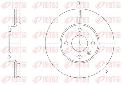 6145610 REMSA Тормозной диск