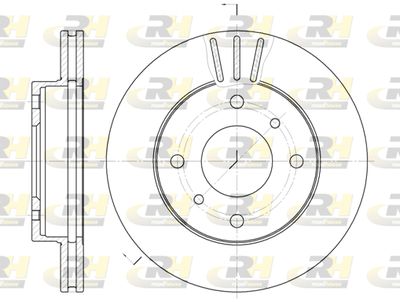 614610 ROADHOUSE Тормозной диск