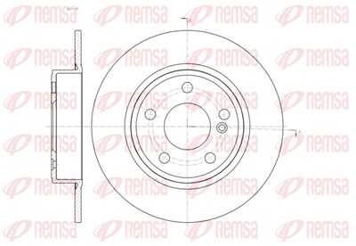 6146500 REMSA Тормозной диск